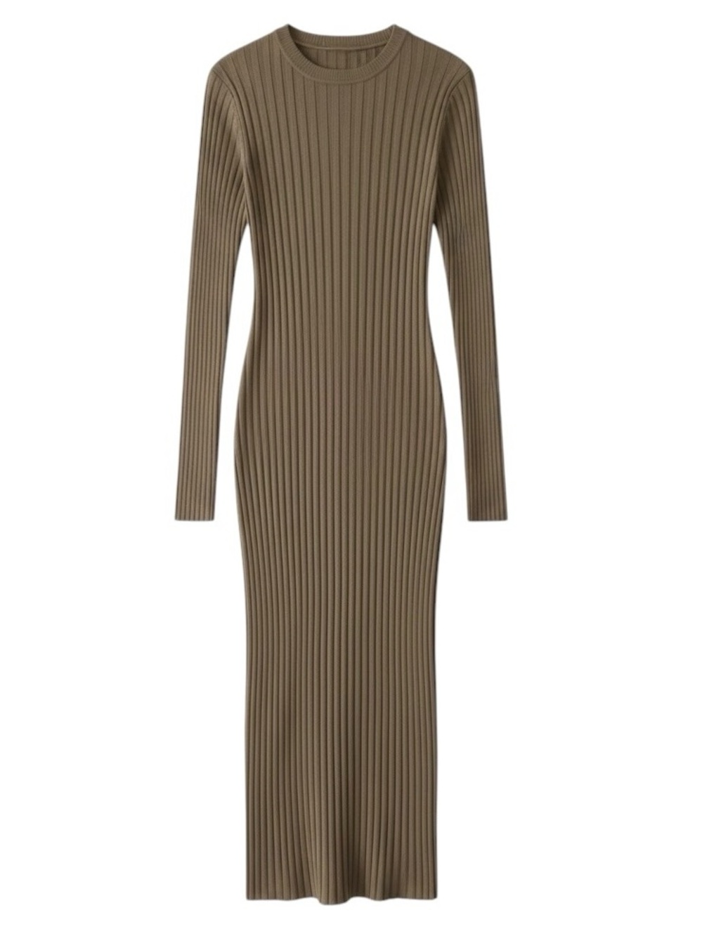 DISSH Ada Khaki Long Sleeve Midi NWT Size Medium